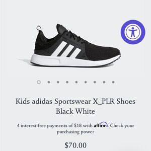 Brand NEW Kids Addidas sneakers size 6.5